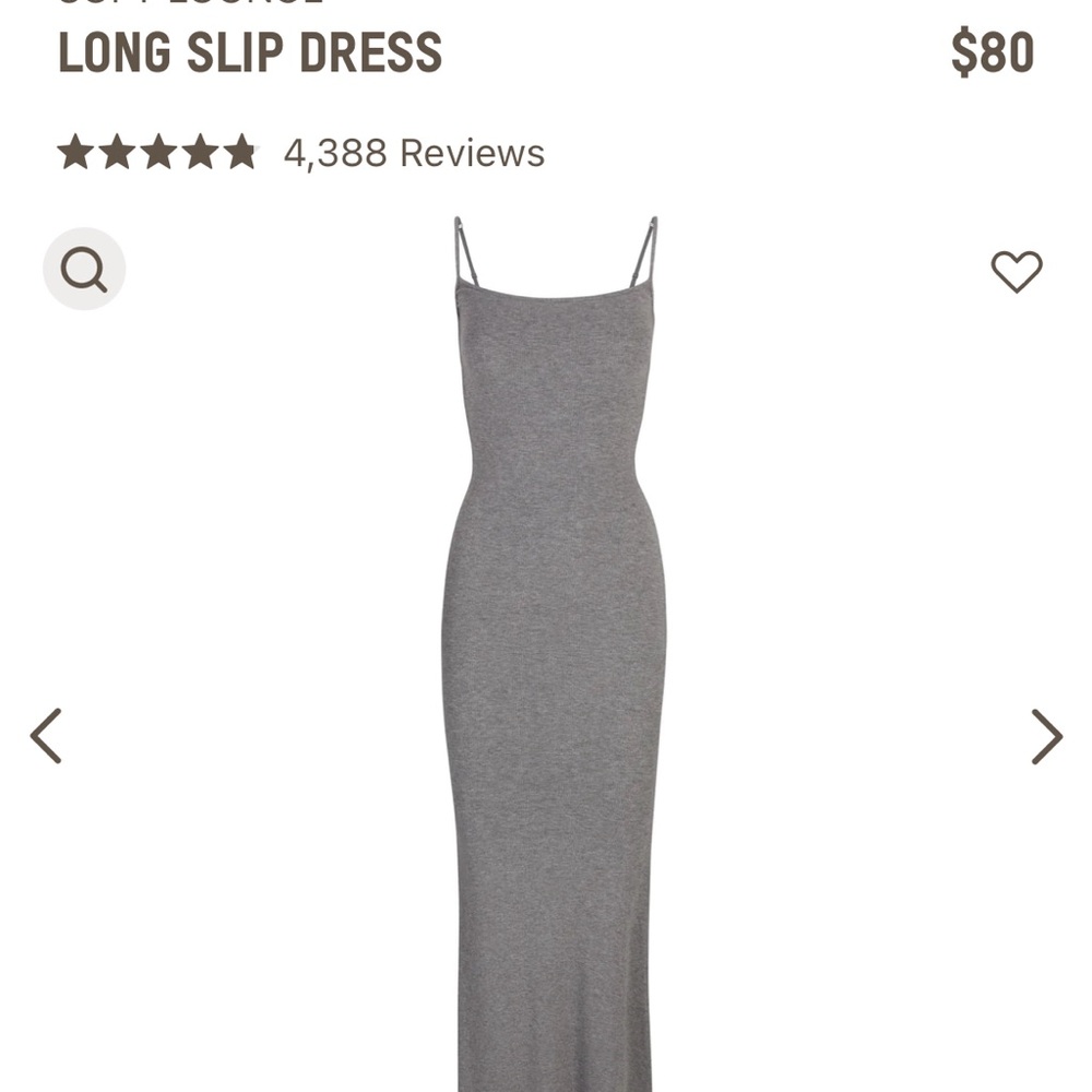 Skims soft lounge dress
